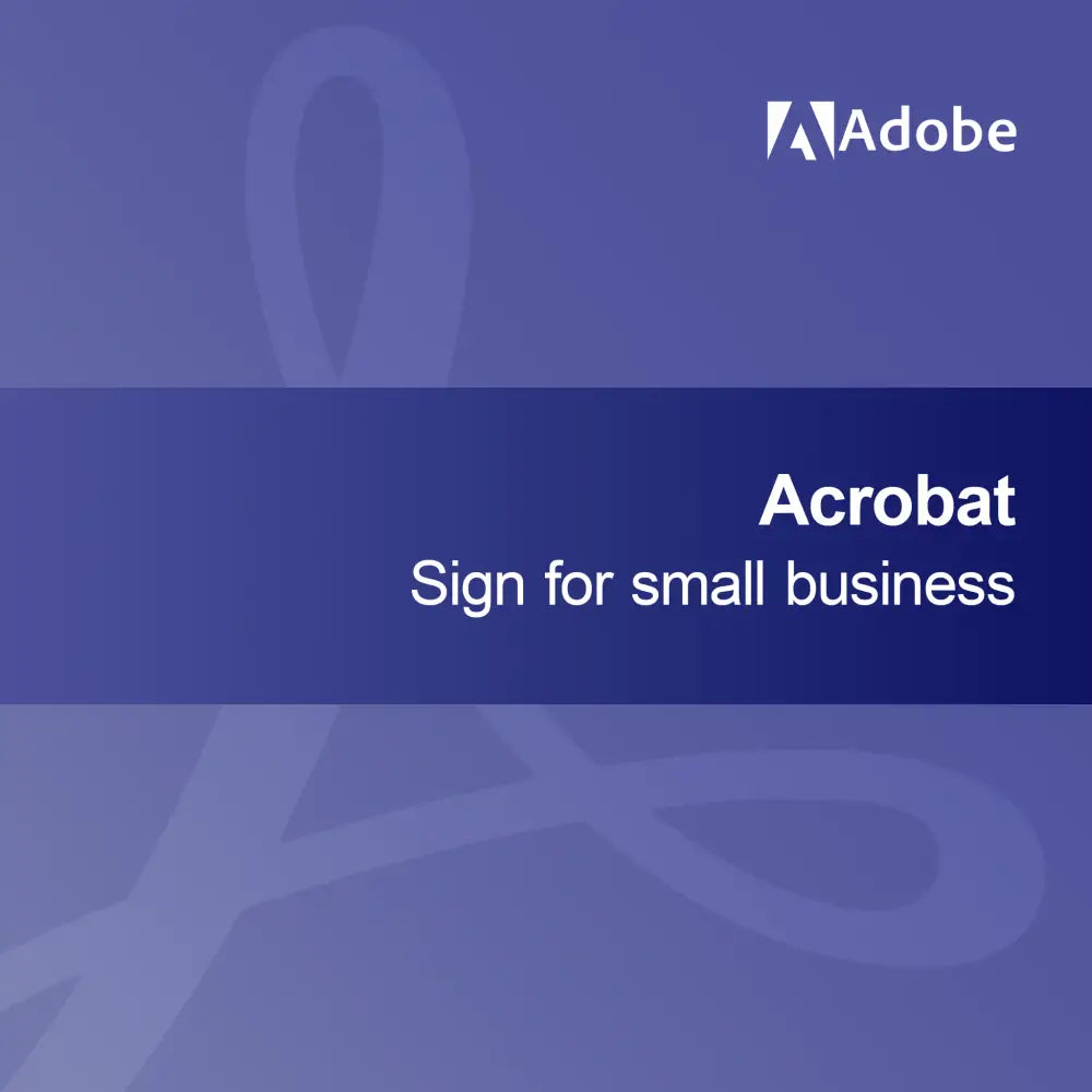 Acrobat Sign pre malé podniky