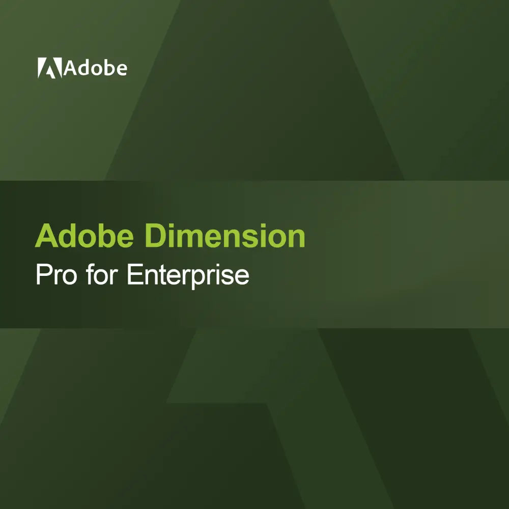 Adobe Dimension - Pro pre podniky