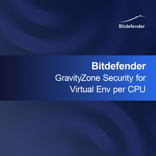 Bitdefender GravityZone Security for Virtual Env per CPU