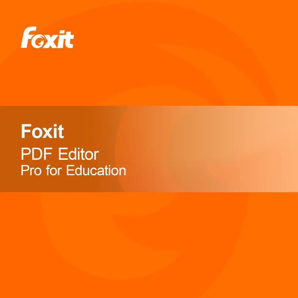 EDU Foxit PDF Editor Pro pre vzdelávanie