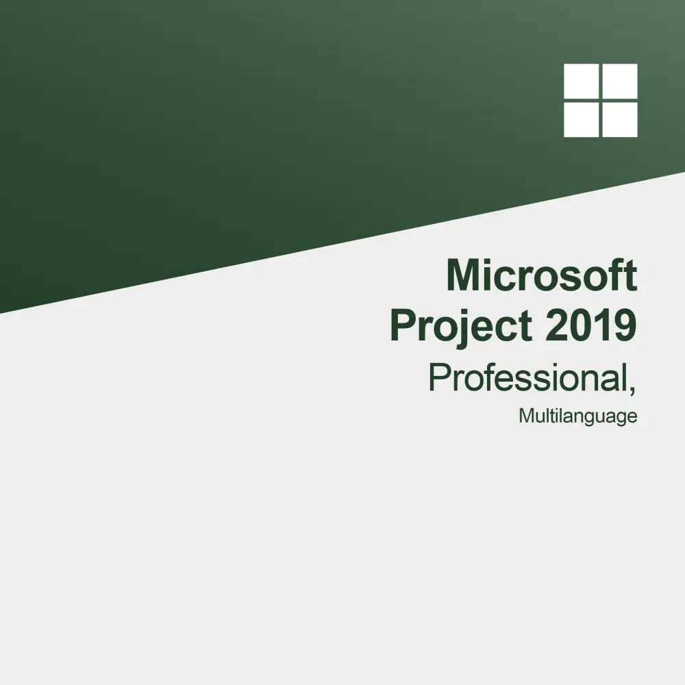 Microsoft Project 2019 Professional, viacjazyčný