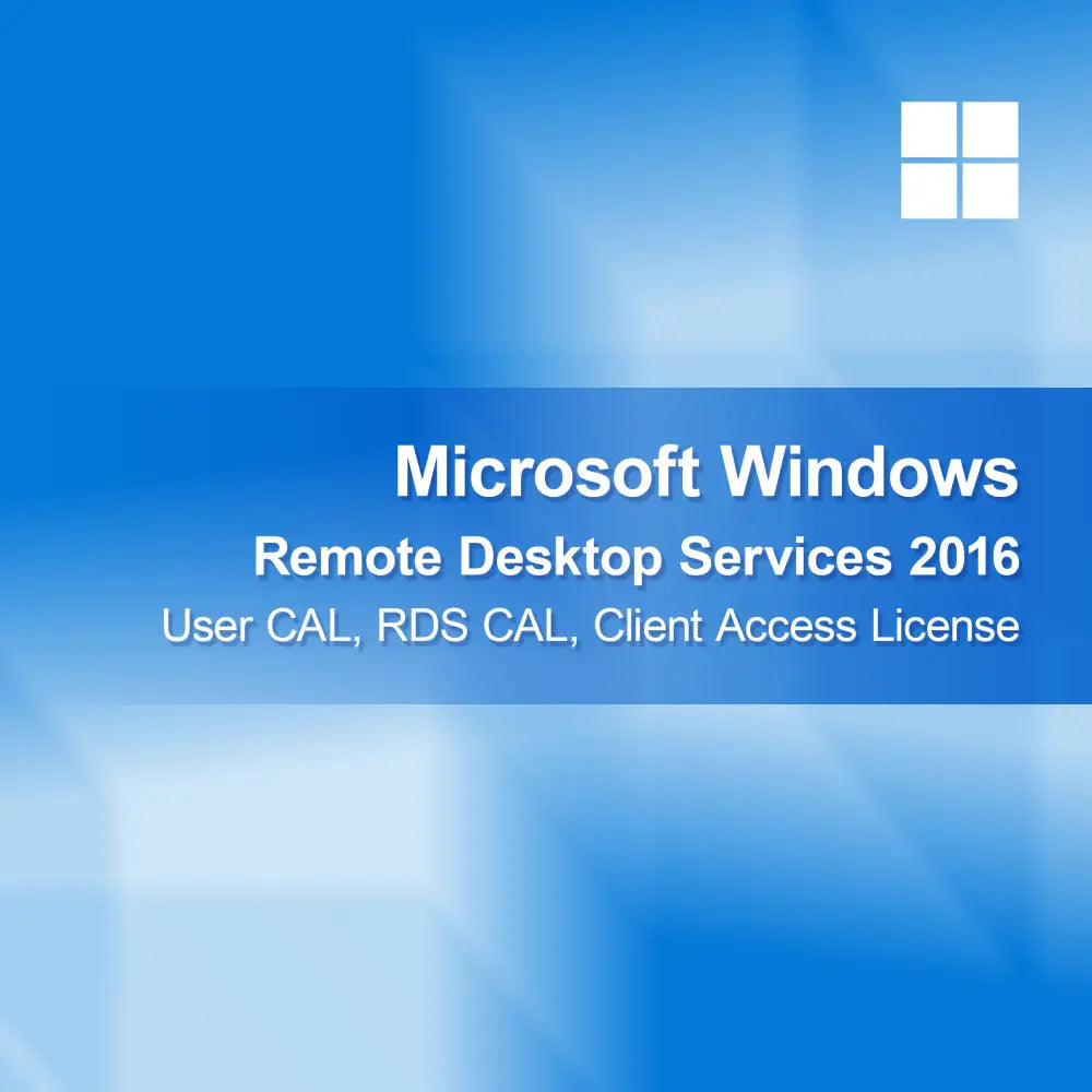 Microsoft Windows Remote Desktop Services 2016 User CAL, RDS CAL, Client Access License