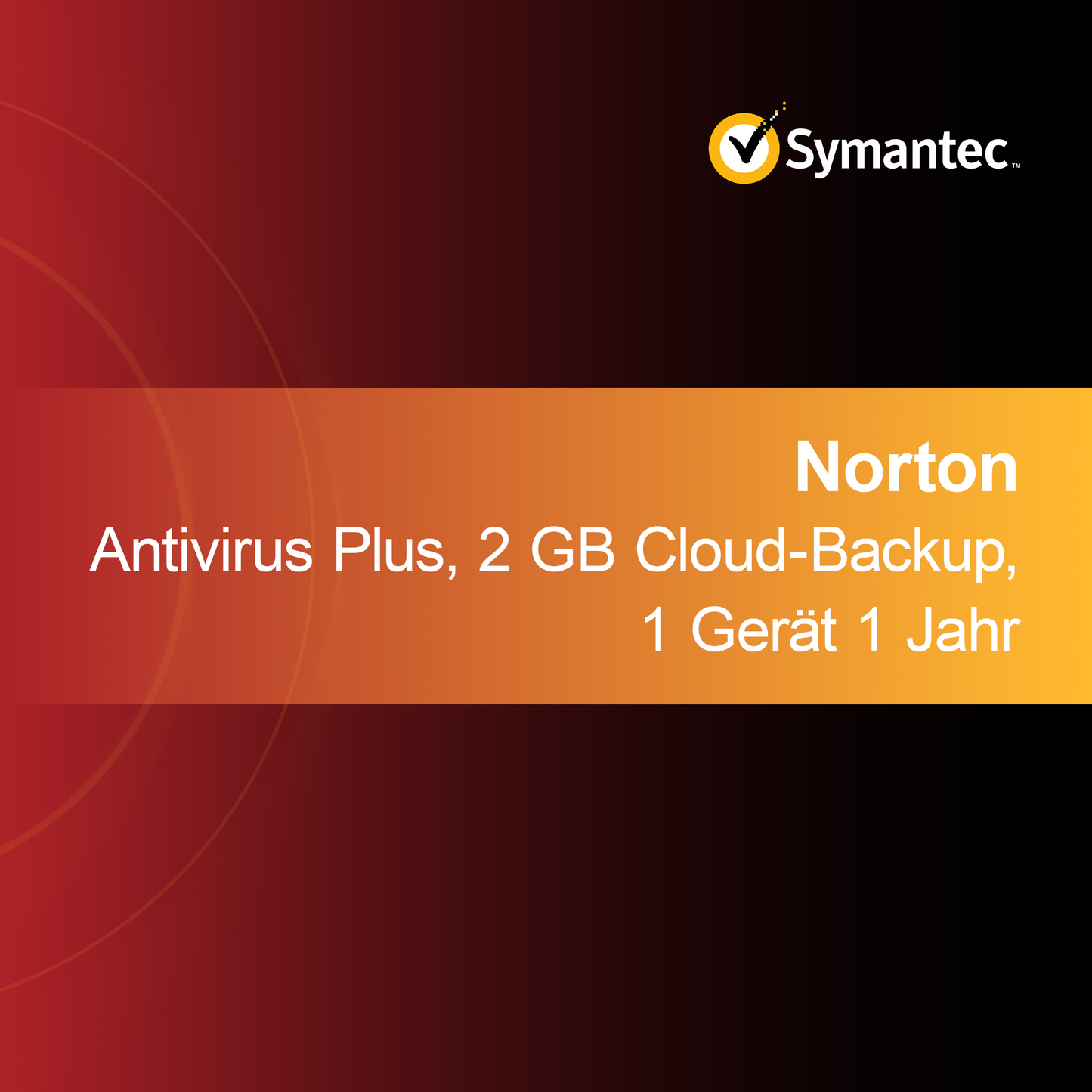 Norton Antivirus Plus, 2 GB cloudové zálohovanie, 1 zariadenie 1 rok