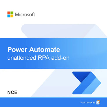 Power Automate doplnok pre bezobslužné RPA (NCE)