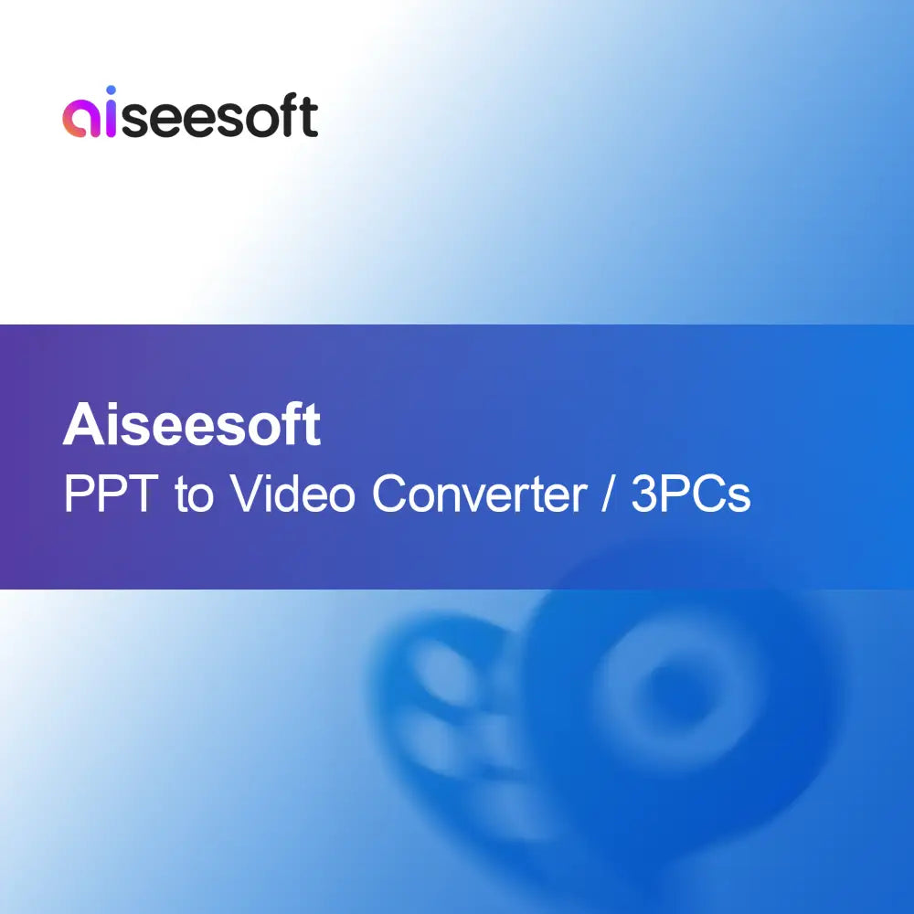 Aiseesoft PPT na video konvertor / 3 PC