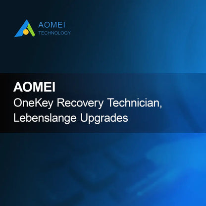 AOMEI OneKey Recovery Technician, doživotné aktualizácie