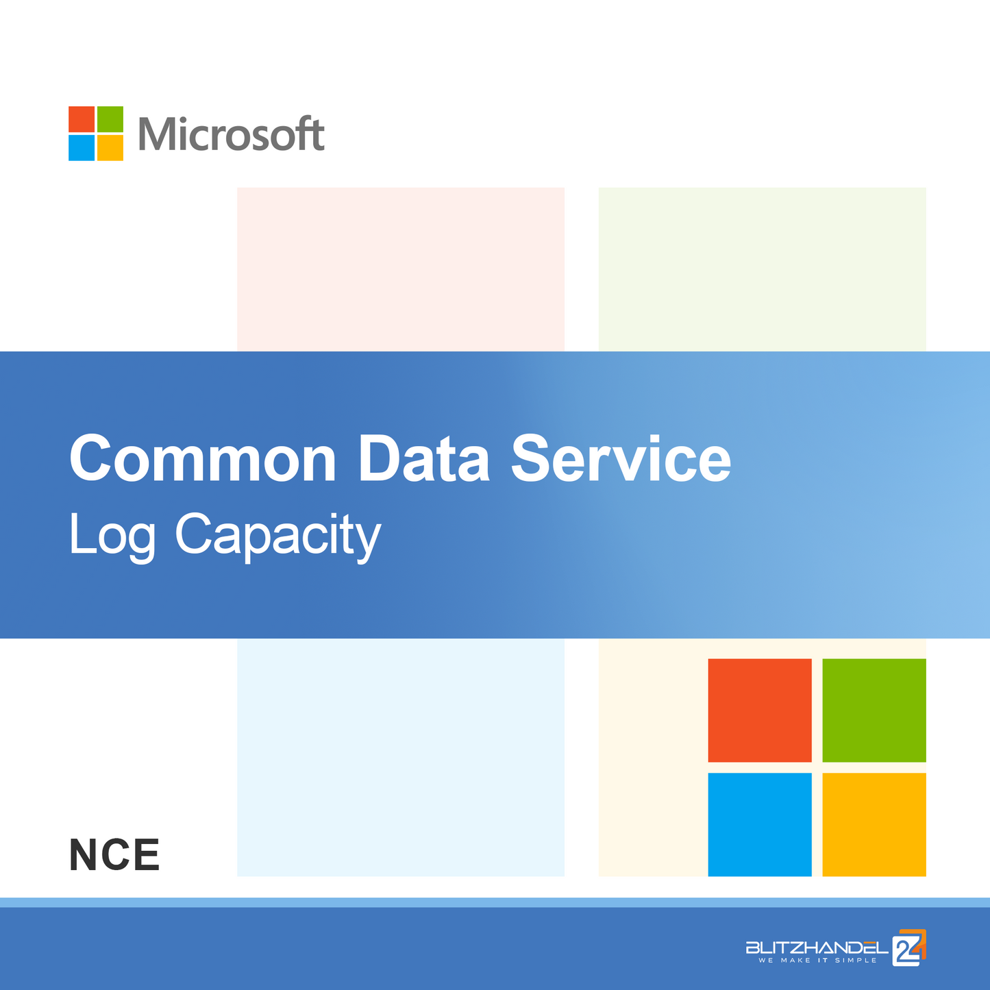 Kapacita protokolov Common Data Service (NCE)