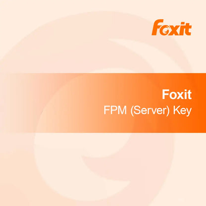 Foxit FPM (Server) Kľúč