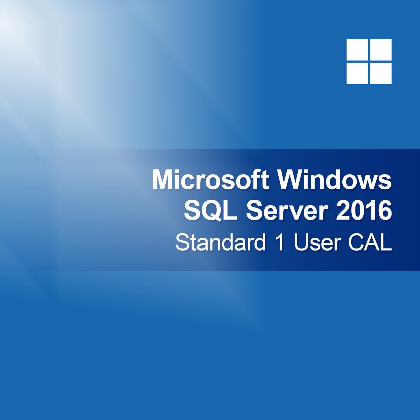 Microsoft SQL Server 2016 Standard 1 používateľská CAL