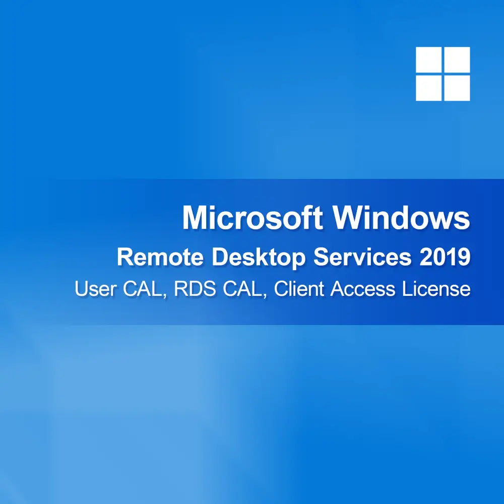 Microsoft Windows Remote Desktop Services 2019, používateľská CAL, RDS CAL, licencia na prístup klienta